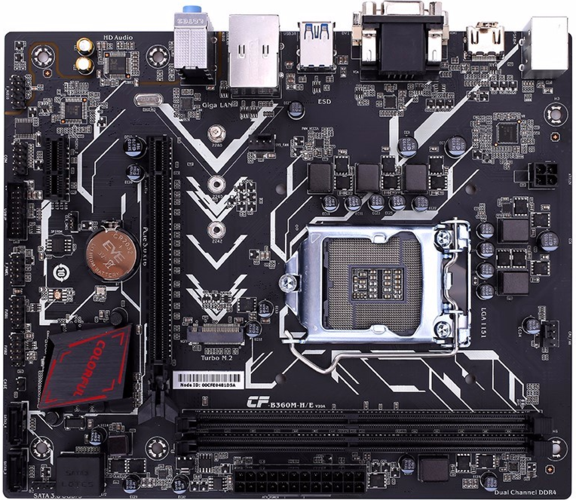 Close-up hardware components during performance test