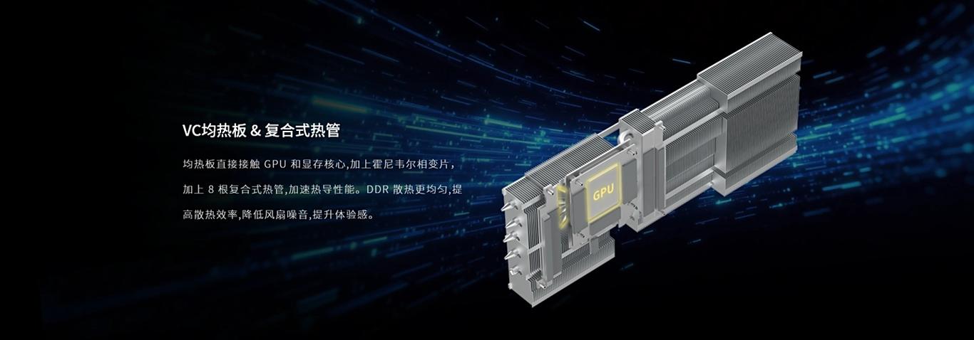 High-end GPU chip close-up with details