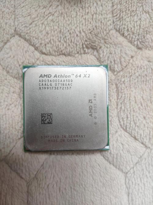 AMD processor die and core close-up