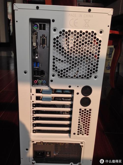 Assembled PC tower showing performance hardware
