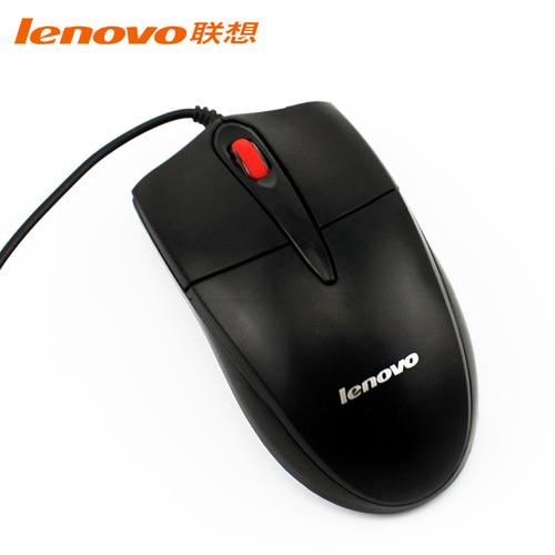 USB wired mouse on surface details