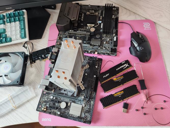 硬件散热设计特写，低温运行状态