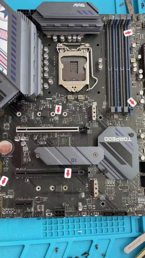 Computer hardware performance testing setup