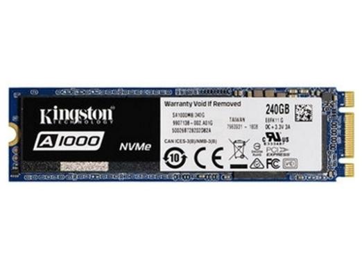 金士顿A1000 120GB：入门级NVMe SSD的性价比之选