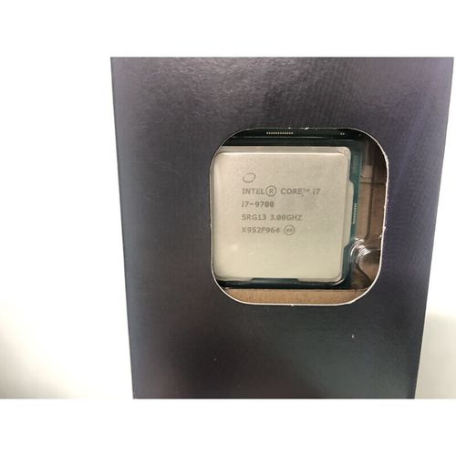 Intel processor on motherboard