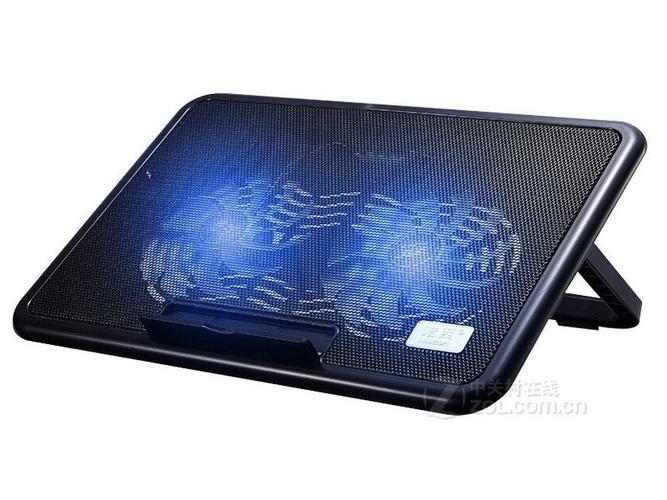 Close-up of cooling hardware and fans