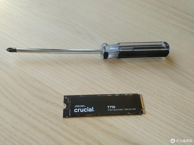 Close-up of advanced SSD controller and NAND chips