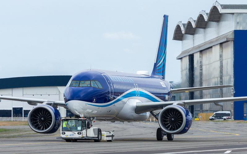 Contemporary workspace with white monitor display
