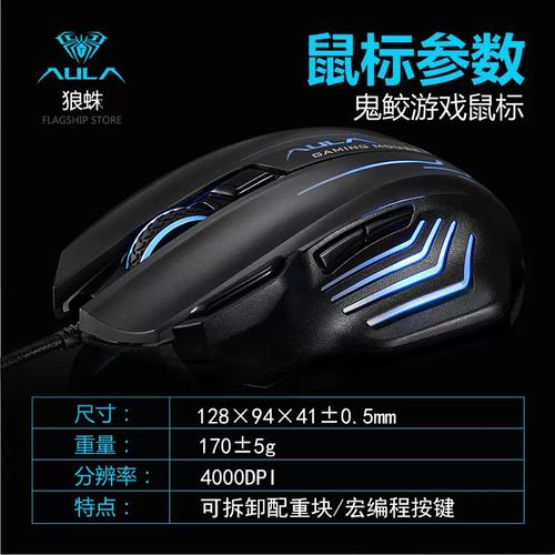 Gaming peripherals setup showing wired mouse connection