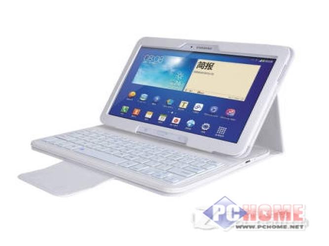 简约蓝色键鼠组合外观展示