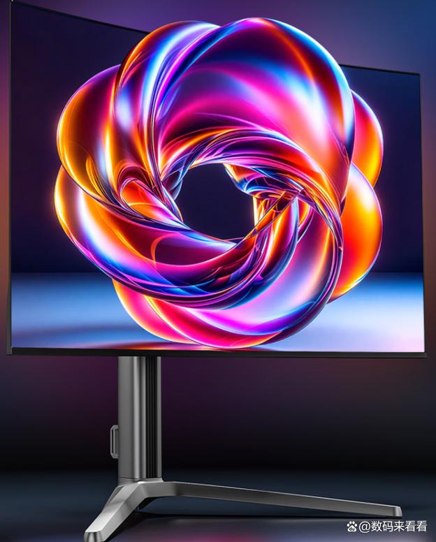High-end OLED gaming monitor close-up