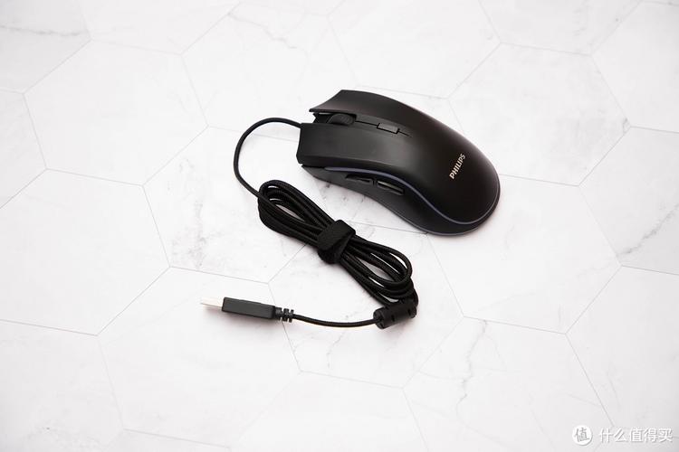 Gaming setup with mouse performance test