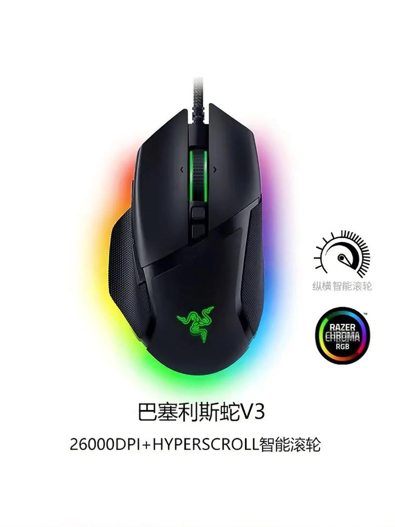 电竞玩家使用游戏鼠标