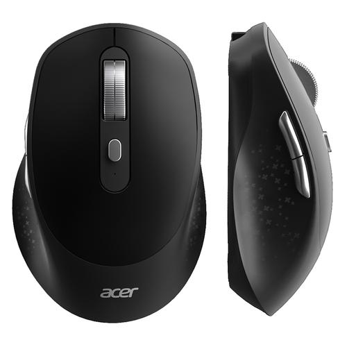 Sleek black mouse low power design