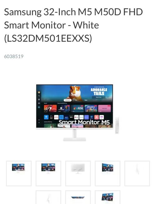 Vibrant monitor screen in use