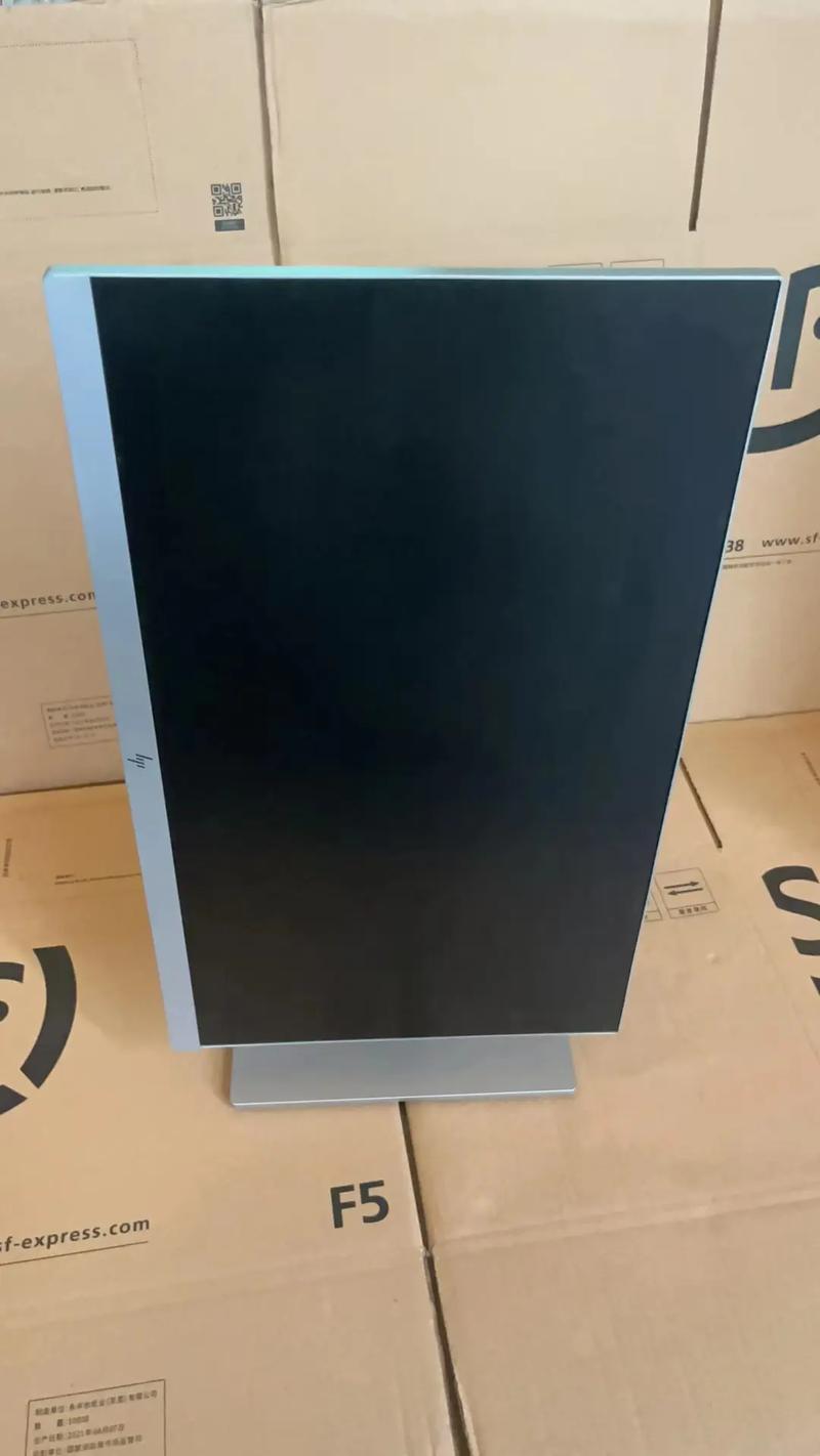 Detailed view of IPS monitor panel and screen quality