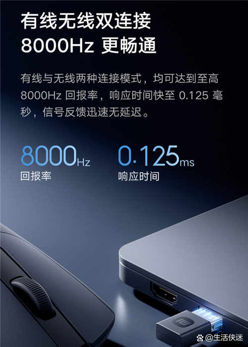 Ergonomic gaming mouse side profile