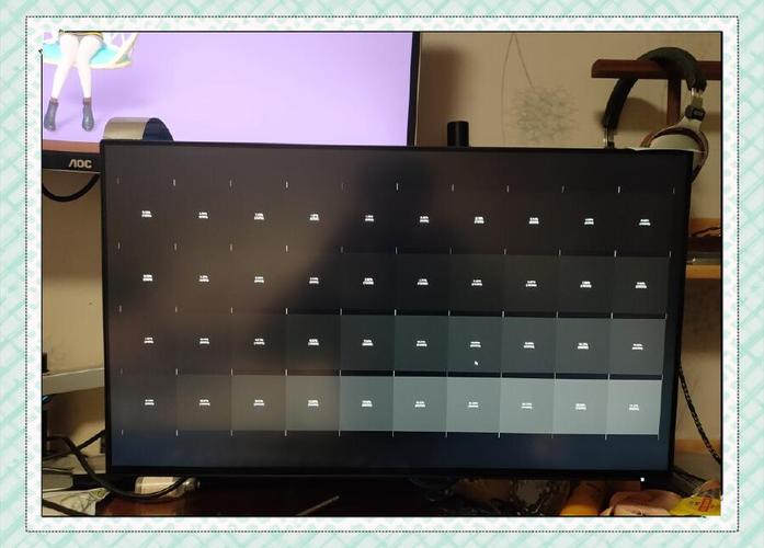 显示器背部散热设计