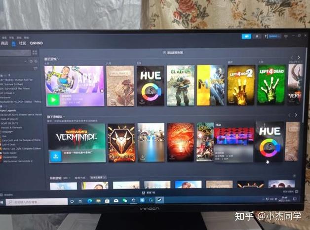 4K monitor rear ports and connectivity