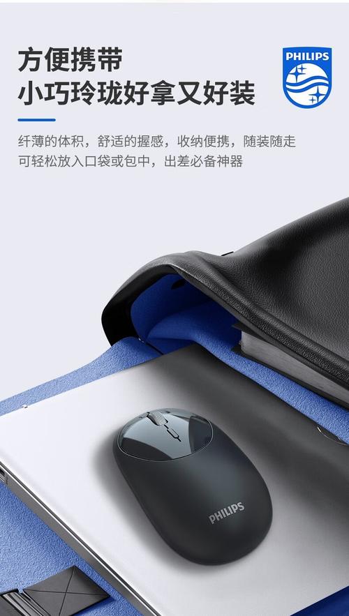 Person using wireless mouse at work