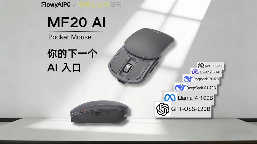 User working with wireless mouse