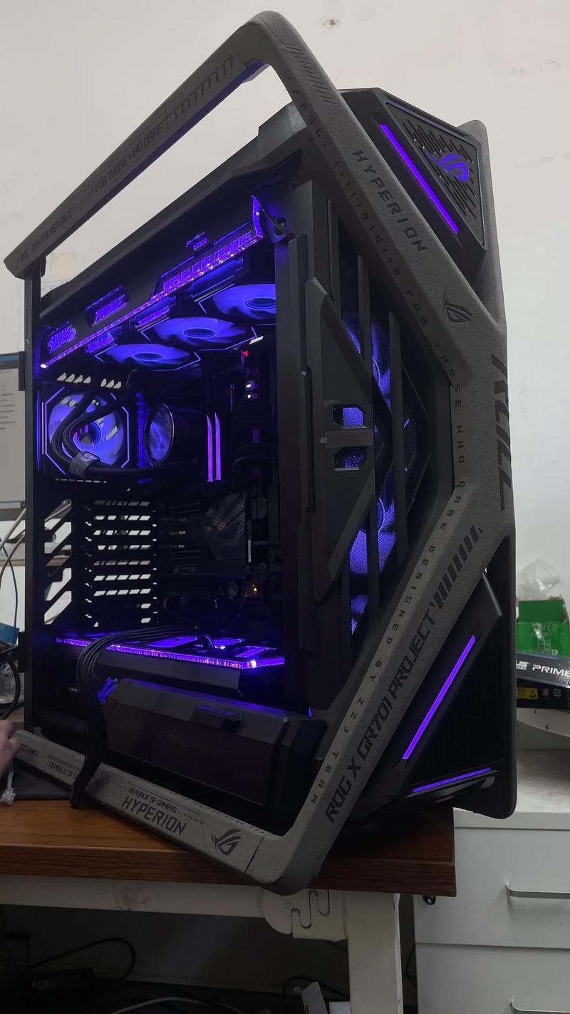 Budget gaming monitor on desk