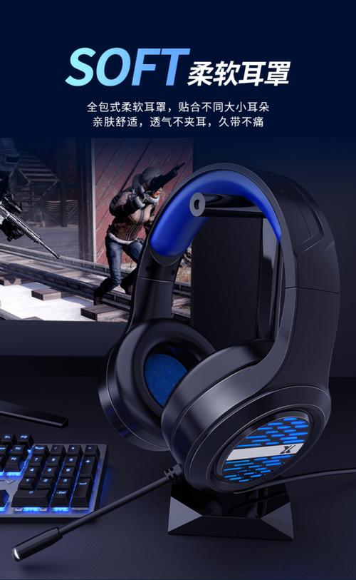 High-tech gaming mouse on desk with RGB