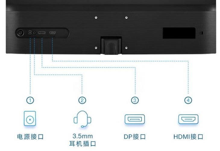 Close-up of sleek monitor design in workspace