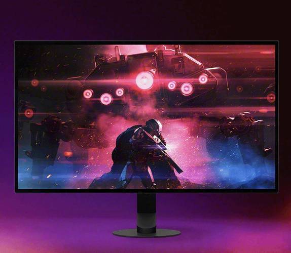 现代显示器桌面摆放设计