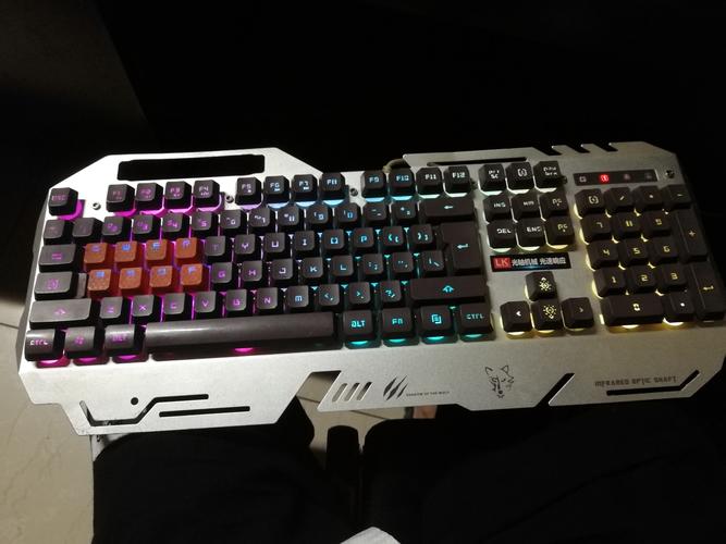 Close-up of computer hardware components including mouse