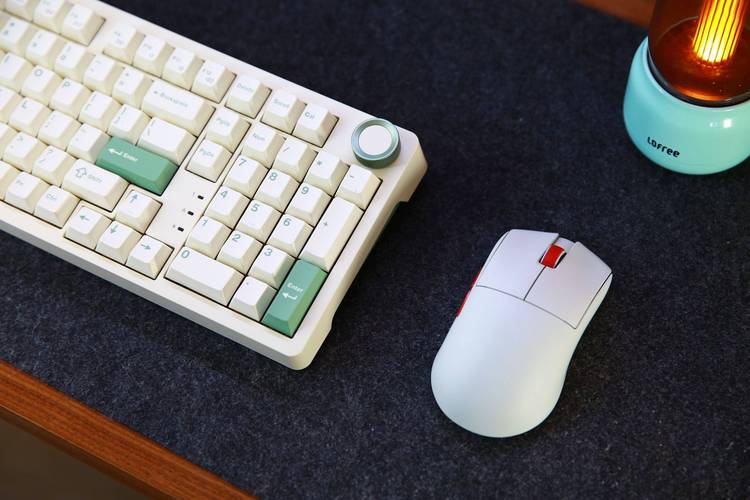 Close-up gaming mouse on desk performance