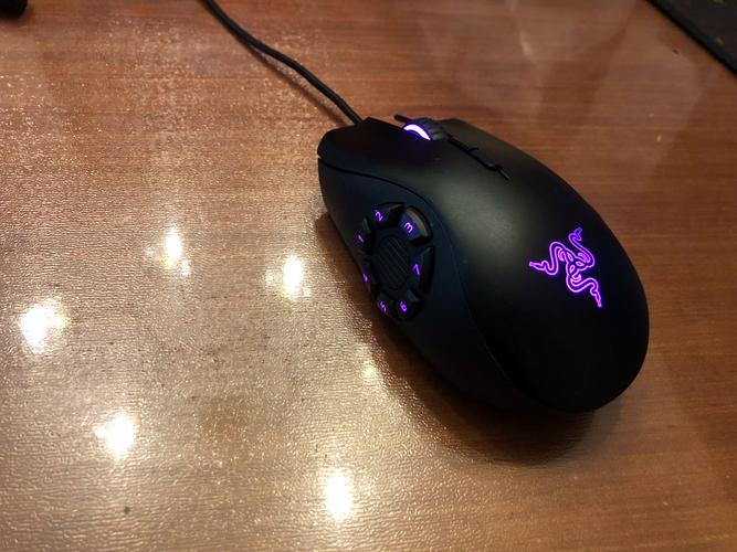 Esports player with gaming mouse setup