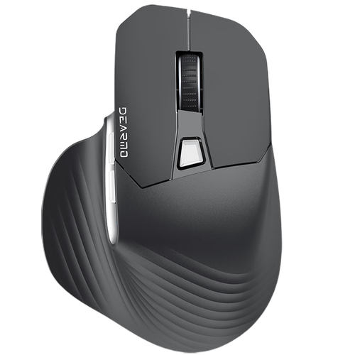 人体工学无线鼠标侧面设计展示