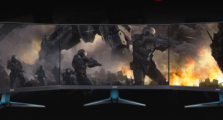 High resolution IPS gaming monitor display