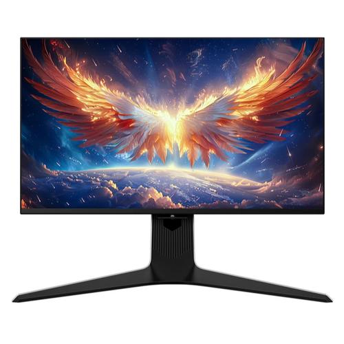 Intense gaming session on esports monitor