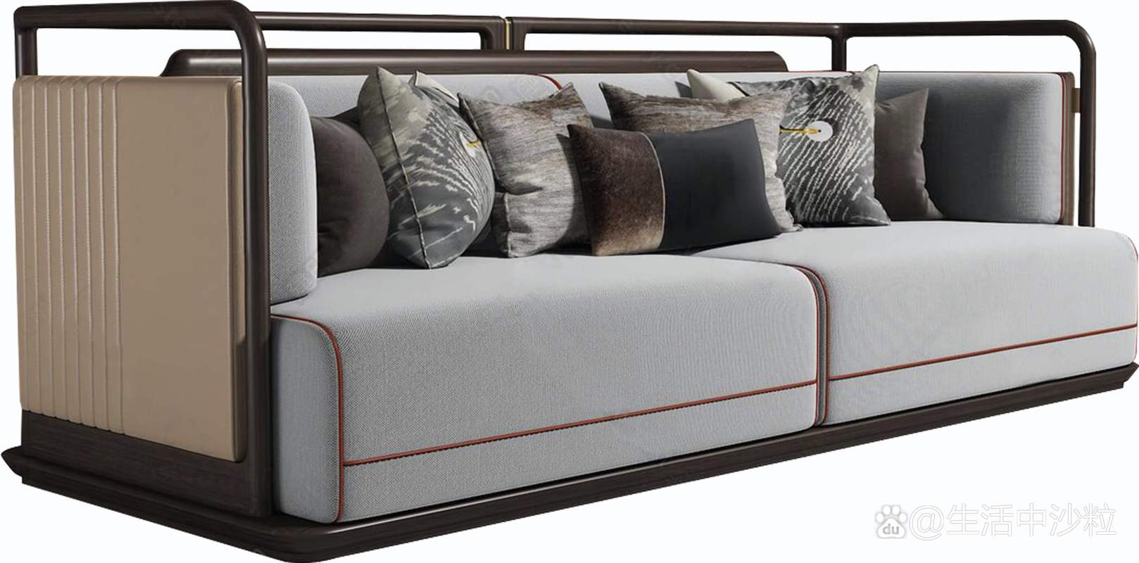 有线游戏鼠标侧面设计展示