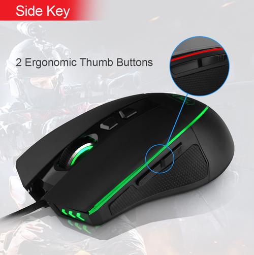 Black wired mouse during gaming session
