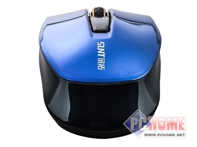 无线鼠标规格细节展示，包括DPI调节与连接方式