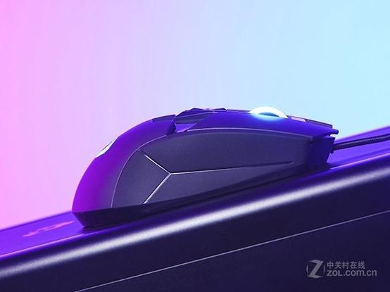 Gamer using high-performance mouse in intense gameplay