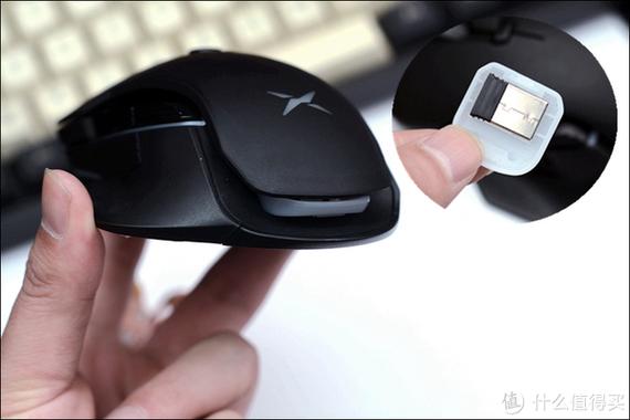 Esports setup with gaming mouse performance