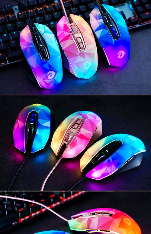 RGB lit gaming mouse highlighting colorful lighting effects
