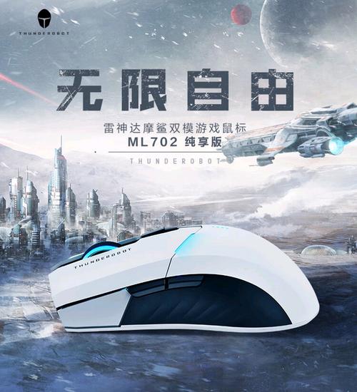 Close-up of gaming mouse sensor and buttons