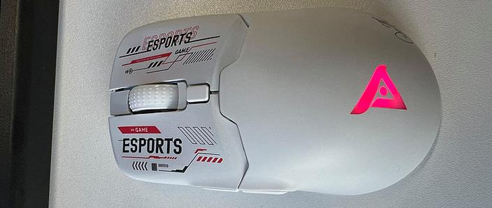 Technical view of computer mouse components