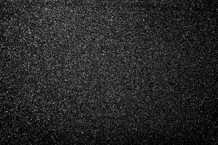 Close-up of matte black mouse design