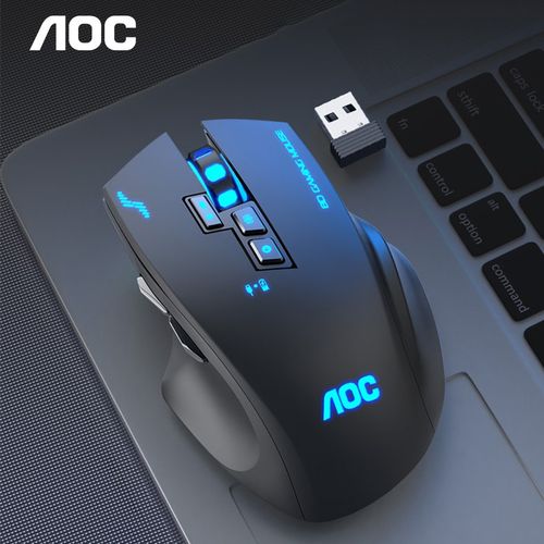 Wireless mouse with USB receiver