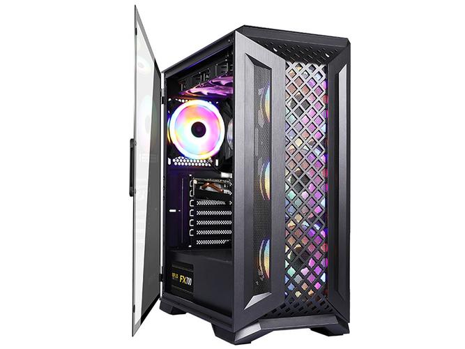 大水牛暗鲨中塔机箱深度评测：百元级玻璃侧透神机，性价比爆棚