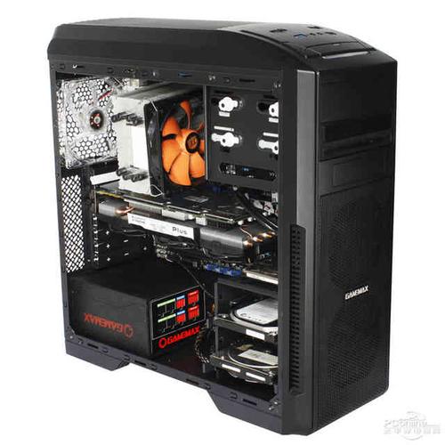 Computer case fans and airflow cooling system