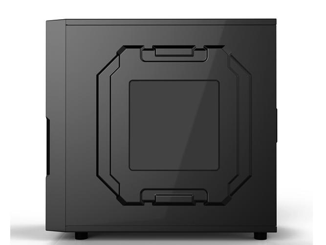 Assembled gaming PC with good airflow performance