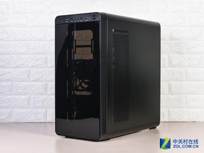 Modern PC chassis with cable management space