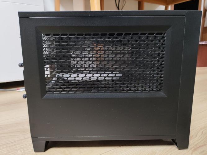 High-end gaming PC assembled in compact case